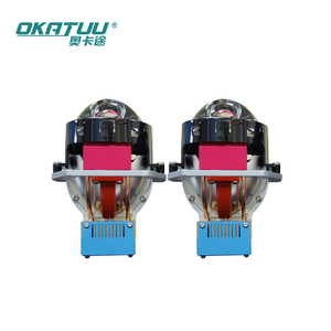 Trực tiếp laser chiếu xe okatuu siêu sáng laser + Led Đèn Pha ống kính máy chiếu - Product Image 1