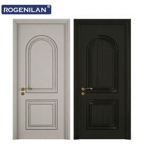 Portes intérieures en bois massif composite Rogenilan pour chambre à coucher, insonorisées, pré-montées, portes de séparation de pièces - Product Image 6