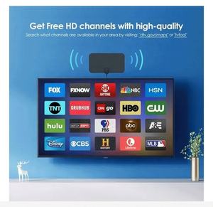 <span class=keywords><strong>Antenne</strong></span> TV numérique HD amplifiée <span class=keywords><strong>4K</strong></span>, commutateur intelligent d'intérieur, amplificateur de Signal-câble HDTV/adaptateur ca - Product Image 2