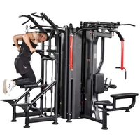 Station commerciale pour quatre personnes Dispositif d'entraînement complet multifonctionnel à grande échelle pour les sports de fitness Fitness Premium Fitness