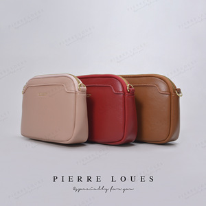 Pierre Loues Women's <b>Small</b> Square Shoulder <b>Bag</b> Pink Zipper Waterproof Everyday Use Summer 2024 - Product Image 3