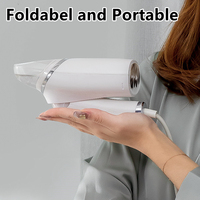 Fer à vapeur portable pliable 2026, idéal pour les voyages, anti-brûlure à sec, brosse anti-plis, OEM ODM