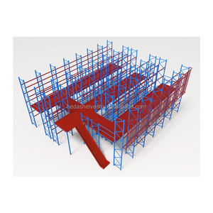 Sản xuất tầng lửng nền tảng Kệ thép công nghiệp tầng lửng Hệ thống kệ Pallet chọn lọc - Product Image 6