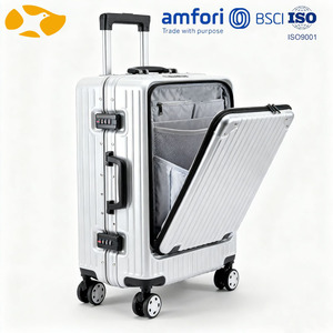 <span class=keywords><strong>Valise</strong></span> sans fermeture éclair en <span class=keywords><strong>polycarbonate</strong></span> avec cadre en <span class=keywords><strong>aluminium</strong></span>, coque rigide, bagage à main avec roulettes pivotantes, <span class=keywords><strong>valise</strong></span> à roulettes, 20'' 24'' 28'' - Product Image 1