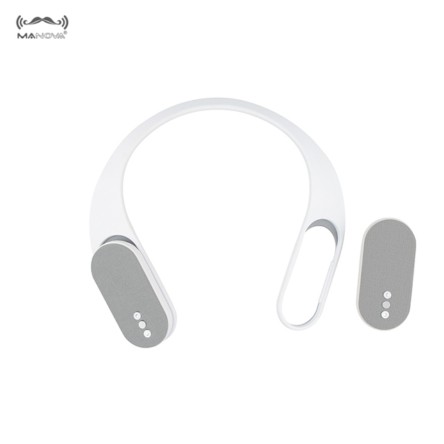 Hot Sale Boombox bluetooth Wireless Stereo Speaker Neck Hanging Speaker With FCC CE ROHS REACH
