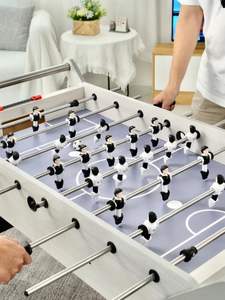 Jeu de table de football universel 4.5ft Baby-foot Table de football intérieur Jouets de sport en bois Vente d'usine avec roues et poignées Party Club - Product Image 3