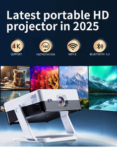 Nuevo Modelo XH500 Mini Proyector Portátil Inteligente <span class=keywords><strong>HD</strong></span> <span class=keywords><strong>1080p</strong></span>, Cine en Movimiento Pequeño, Android, Teléfono Móvil, TV, Proyector para Exteriores - Product Image 3