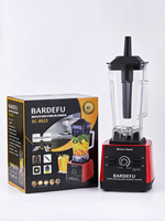 Machine à mélanger professionnelle OEM ODM pour café, hôtel et usage domestique, avec bouton de réglage à 5 vitesses, capacité de 2,5 L, pour la préparation de glace pilée