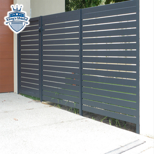 Hàng Mới Về Màn Hình Ngang Trang Trí Ngoài Trời Cắt Laser Riêng Tư Hàng Rào Bằng Nhôm Tấm Kim Loại - Product Image 3