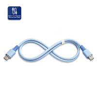 Câble de données magnétique USB-C vers USB-C en silicone 100 cm 100 W PD à charge rapide, tressé multifonction pour téléphones