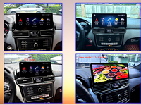 Gerllish Écran ultra-mince de 14.6 pouces pour Mercedes Benz ML GL W166 X166 2012-2019 Android Autoradio Car GPS Navigation Stereo