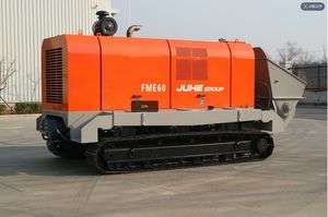 เครื่องสูบปูนคอนกรีต JIUHE  ความคล่องตัวสูง ประสิทธิภาพสูง รถพ่วงติดตั้งเครื่องสูบปูนคอนกรีตแบบตีนตะขาบทรงพลัง - Product Image 5