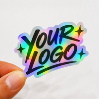Autocollant personnalisé en vinyle PVC découpé sur mesure, impression de logo de produit, étiquette autocollante imperméable en rouleau, étiquette d'emballage pour cadeaux et artisanat