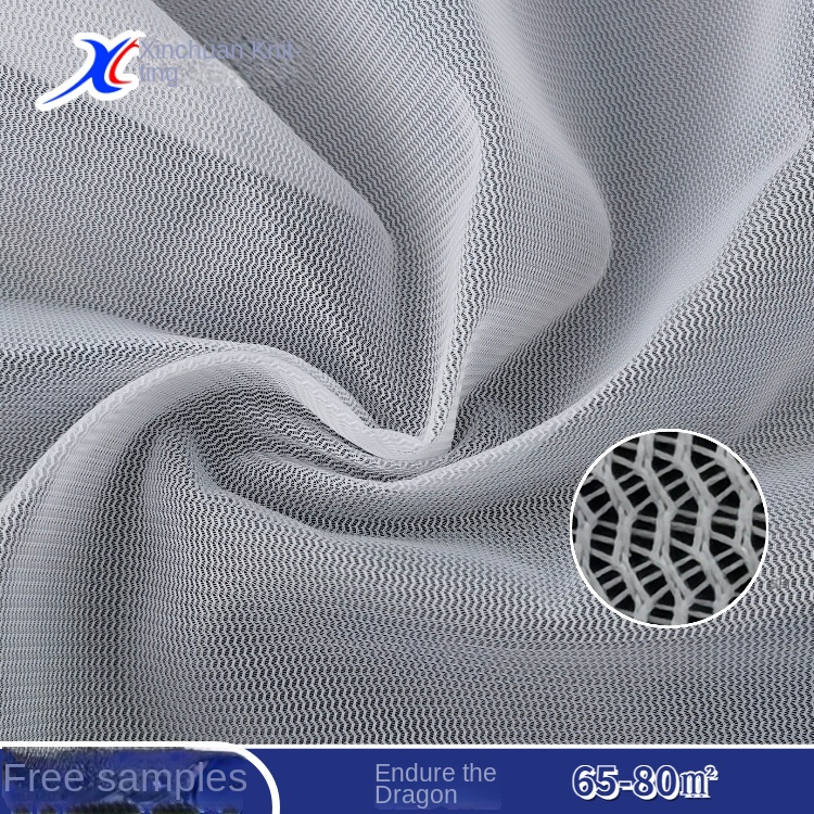 Warp-Knitted 100% Polyester 65g Printed Abrasion-Resistant 50D Mesh Wash Bag Fabric (Xinchuan Changle Fujian)