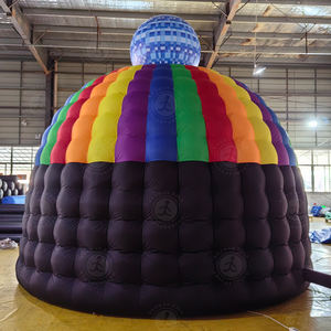 Grande tente de fête gonflable ronde pour boîte de nuit Disco Gazebo Event House for Wedding Birthday Raves Dance Floor - Product Image 6