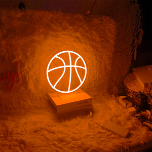 Glowing Basketball Neon Decor LED Neon <b>Signs</b> for Home Office Shops Mall Hotels Companies-Touch Control Wedding & Bar Decor - Product Image 3
