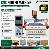 Routeur CNC ATC à 21 % de réduction, broche ATC économique et multifonction pour le bois, routeur CNC 3D pour le bois
