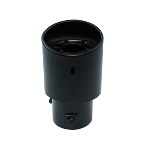 ท่อไอเสียรถยนต์สีดำด้าน M142 ขนาดเส้นผ่านศูนย์กลาง 63 มม. ปลายท่อไอเสียสแตนเลสอเนกประสงค์ อุปกรณ์เสริมท่อเก็บเสียง - Product Image 5