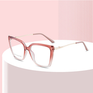 กรอบแว่นตา Cat Eye รุ่น Tr87133 กรอบเต็ม ป้องกันแสงสีฟ้า เลนส์อะคริลิคสำหรับผู้หญิง - Product Image 3