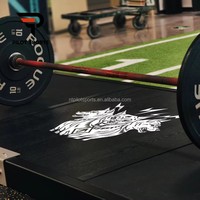 Plateforme de musculation commerciale sur mesure PILOTSPORTS pour soulevé de terre, haltérophilie et entraînement de force