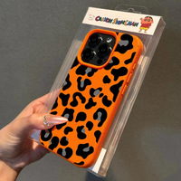Coque de téléphone Léopard personnalisée pour iPhone – Étui souple en TPU imprimé intégral pour iPhone 17, 16, 15, 14, 13