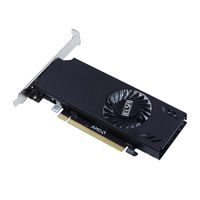Offre Spéciale Minimaliste Mini-ITX GPU GDDR5 PC de Bureau Jeux Conception Bureautique 4 Go 640 Cœurs RX 550 Carte Graphique Low Profile