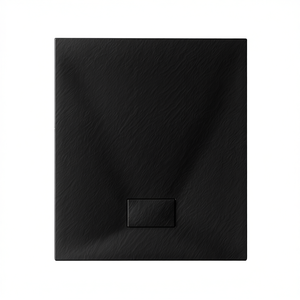 Plato de Ducha Rectangular Delgado Stone Essence Negro 80 x 120 cm - Product Image 3