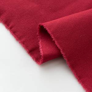 Ткань для сумок и одежды: холщовая, 8, 12, 16 унций, тканая, однотонная, с защитой от катышков, средней плотности, полиэстер/хлопок - Product Image 4