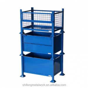 <span class=keywords><strong>Roll</strong></span> Cage Stilage Thiết Bị Lưu Trữ Wareghouse <span class=keywords><strong>Container</strong></span> Cho Siêu Thị Có Thể Gập Lại Thiết Bị Xe Đẩy - Product Image 5