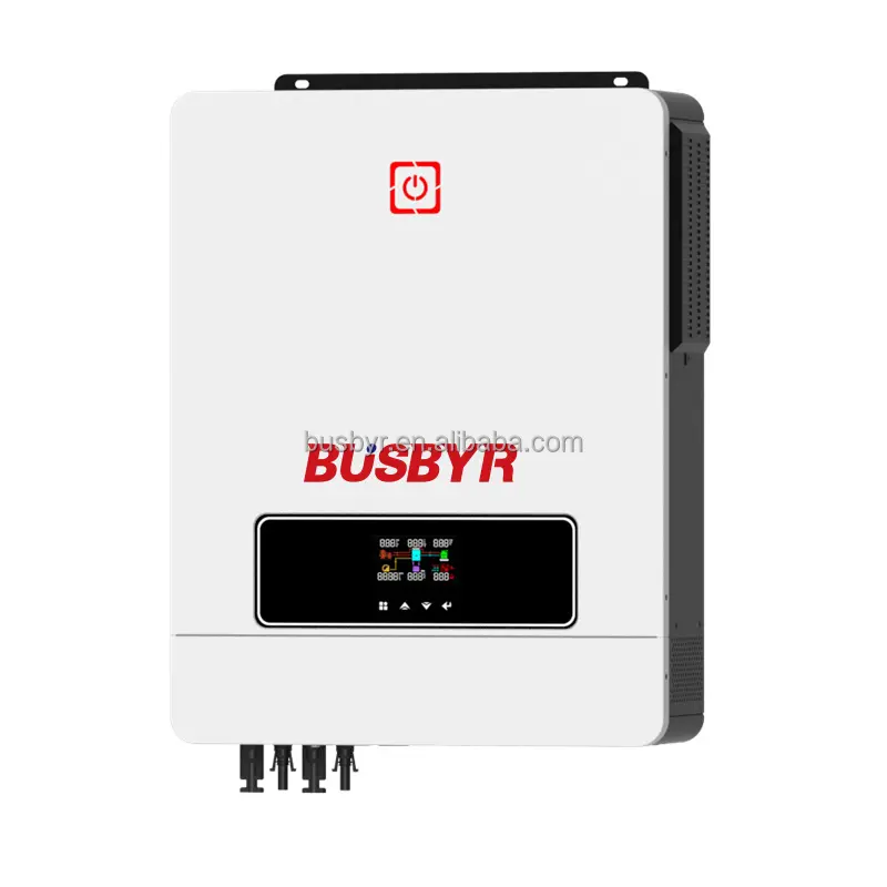 High quality 7kw 8kw 10kw inverter hybrid inverter all in one system 160A Mppt off grid solar pure sine wave inverter