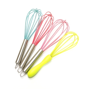 En <span class=keywords><strong>gros</strong></span> main manuel réutilisable silicone fouets pour <span class=keywords><strong>cuisine</strong></span> - Product Image 1