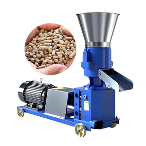 Machine à granulés d'aliments pour animaux automatique, taux de formage de 100%, sèche, sans séchage, petite et moyenne usine de transformation des aliments - Product Image 5