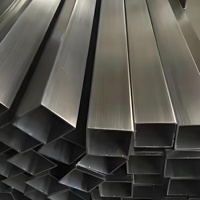 Tubo Cuadrado de Acero Galvanizado de Alta Calidad Q235 Q345, Lámina de Acero Rectangular Soldada de 6M 12M, Certificación JIS KS TISI, Corte a Medida