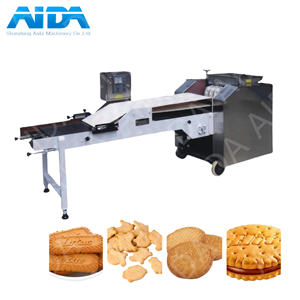 Mini forme de biscuit d'avoine en bois rotatif petite <span class=keywords><strong>Marie</strong></span> gâteau sucré moule à biscuits en noix Machine à pâtisserie pêche pour le ménage - Product Image 2