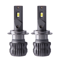 POPNOW Nouveaux kits d'ampoules LED automobiles 6000K CSP CHIPS 8000LM 80W H1 H4 H7 9005 9006 9012 Kit de conversion de phares LED Luces De Coche