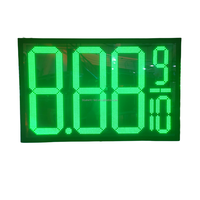 Display harga bahan bakar elektronik led 12 inci, Tanda harga gas LED