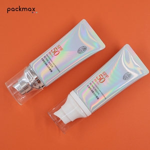 Custom Processing 50ml Sunscreen BB Cream Ultra-Flat Cosmetic Soft <b>Tube</b>, Aluminum-<b>Plastic</b> High-Gloss <b>Tube</b> Packaging - Product Image 4