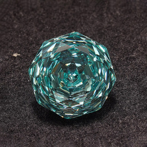 Vente en gros de pierres CZ 5A en vrac, zircone cubique synthétique de couleur Paraiba bleuâtre, forme octogonale rose millénaire, pierre précieuse artificielle en zircon - Product Image 3