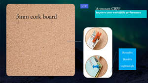 Panneau en liège souple <span class=keywords><strong>de</strong></span> 6 mm, tableau d'affichage en liège - Product Image 4