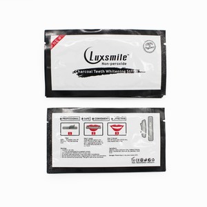 <span class=keywords><strong>Bande</strong></span> de blanchiment des <span class=keywords><strong>dents</strong></span> sans peroxyde de charbon actif naturel avec l'approbation de la FDA - Product Image 2