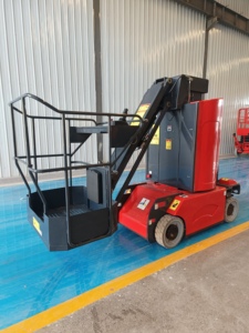 Plateforme de travail aérien à mât vertical autopropulsée 200 kg avec flèche 7m-12m, <span class=keywords><strong>prix</strong></span> usine, vente chaude - Product Image 5
