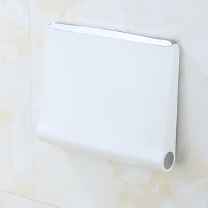 Asiento de Ducha Plegable para Montar en la Pared, Plástico ABS, Moderno, Blanco, Tamaño Personalizado, Material de Seguridad para Baño, Apartamento, Almacén - Product Image 2