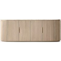 Console en bois moderne de luxe, taille et couleur personnalisables, 4 portes, pour salon