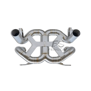 Sistema di Scarico Catback in Acciaio Inox 304 per <span class=keywords><strong>Lamborghini</strong></span> Aventador SVJ LP770-4 6.5 2018-2022, Sistema di Scarico ad Alte Prestazioni per Upgrade Racing - Product Image 4