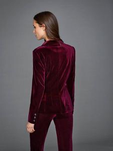 Nanchang Xihui abito testurizzato da <span class=keywords><strong>donna</strong></span> Slim abito in <span class=keywords><strong>velluto</strong></span> stile cappotto abiti da <span class=keywords><strong>donna</strong></span> turchi - Product Image 3