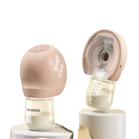 Dorabela Tire-lait électrique mains libres entièrement automatique portable sans PVC, modèle à débit variable pour biberon de bébé