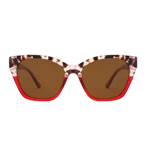 Gafas de sol rectangulares de Estilo Vintage para hombre y mujer, anteojos de sol unisex de alta gama, de acetato, con diseño de marca, 2022
