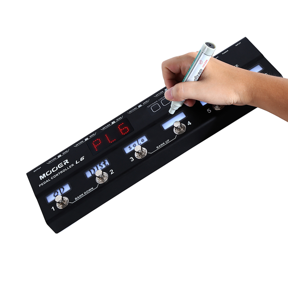 MOOER PCI6 Mkii Pedal Controller - Programmable & Versatile