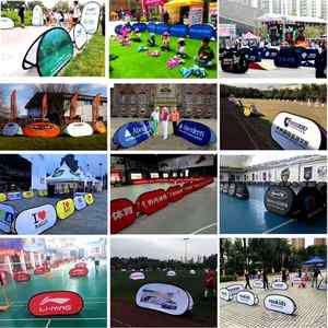 Promotional Wholesale Eco-Friendly Custom Print Thickened Stretch Cloth Outdoor Advertising Pop Frame <b>Banner</b> Tradeshow Giveaways - Product Image 4