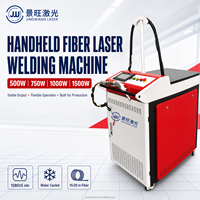 Máquina de Soldadura Láser de Fibra Portátil Jingwang de 1080nm con Salida Estable y Precisa para Producción en Acero Inoxidable